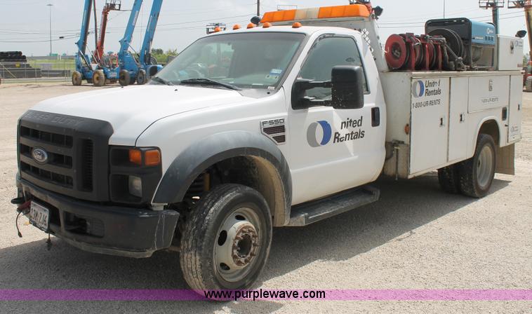 image for item H2985 2008 Ford F550 service truck