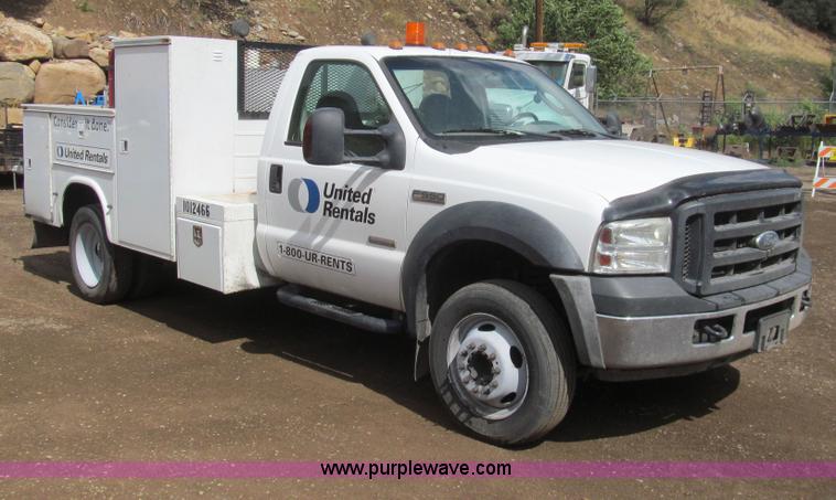 image for item H8920 2007 Ford F550 Super Duty XL service truck