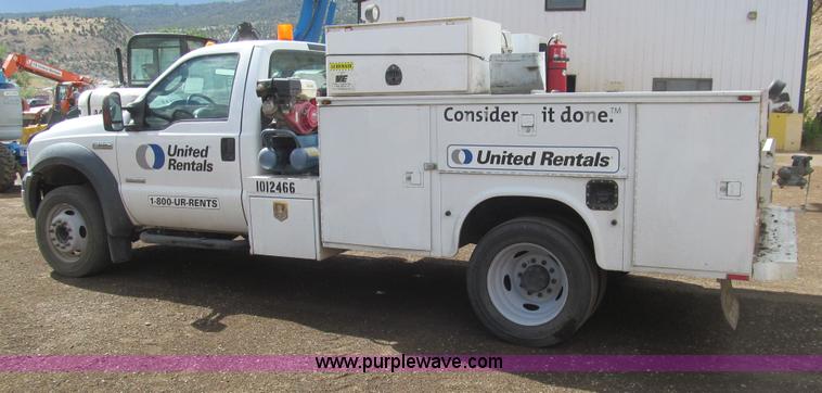 image for item H8920 2007 Ford F550 Super Duty XL service truck