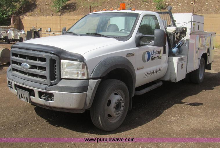 image for item H8920 2007 Ford F550 Super Duty XL service truck