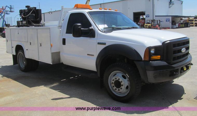 image for item H8921 2007 Ford F550 Super Duty XL service truck