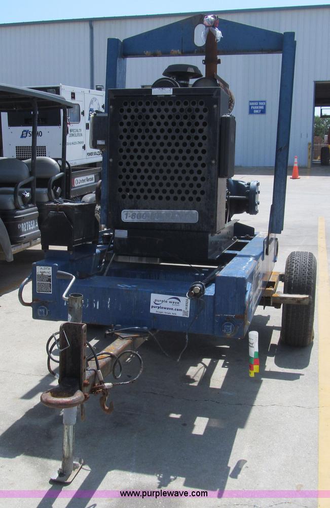 image for item H8924 2007 Gorman Rupp 6" trash pump