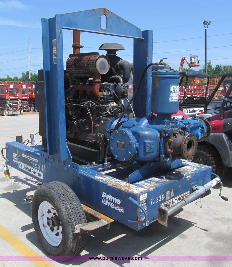 image for item H8924 2007 Gorman Rupp 6" trash pump