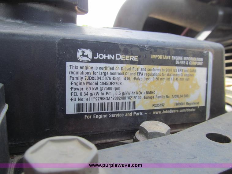 image for item H8924 2007 Gorman Rupp 6" trash pump