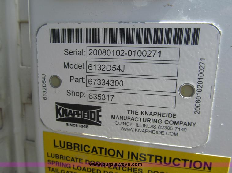 image for item H8926 2008 Ford F550 Super Duty XL service truck with crane