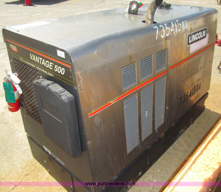 image for item H8929 2008 Lincoln Vantage 500 electric welder