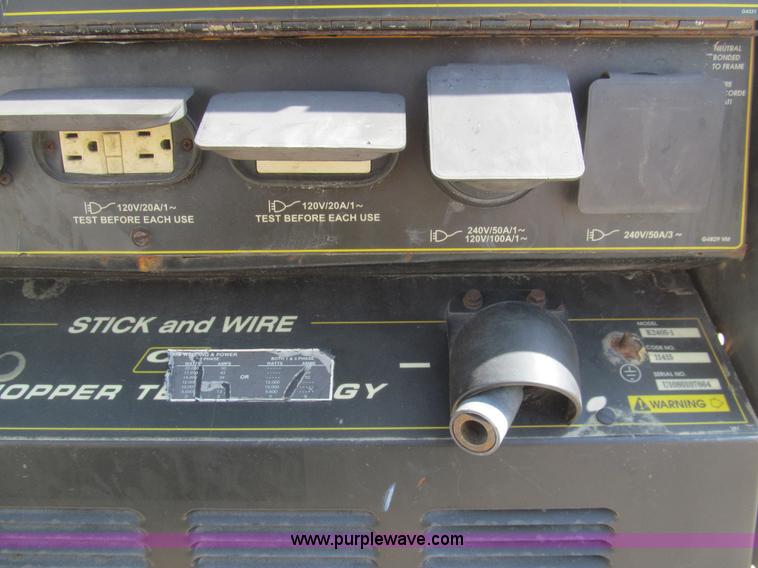 image for item H8929 2008 Lincoln Vantage 500 electric welder