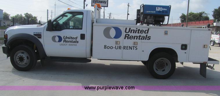 image for item H8932 2008 Ford F550 Super Duty XL service truck