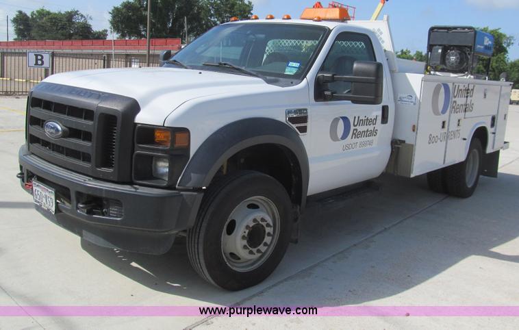 image for item H8932 2008 Ford F550 Super Duty XL service truck