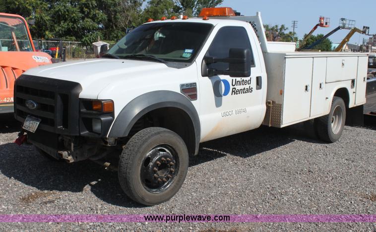 image for item I7303 2008 Ford F550 Super Duty XL service truck