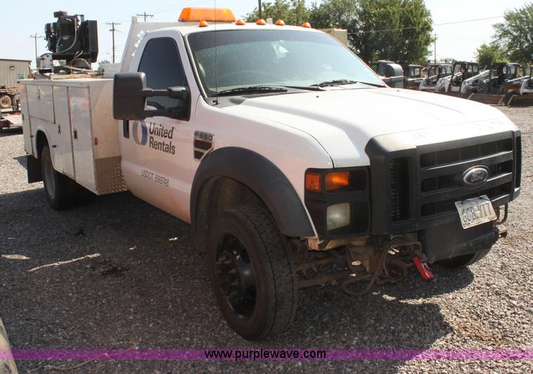 image for item I7303 2008 Ford F550 Super Duty XL service truck