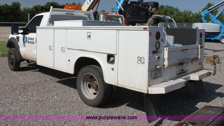 image for item I7303 2008 Ford F550 Super Duty XL service truck