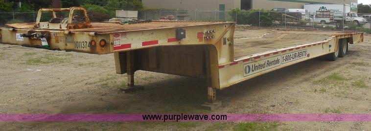 image for item I8999 2008 Trail King TK80HT-482 Hydratail trailer