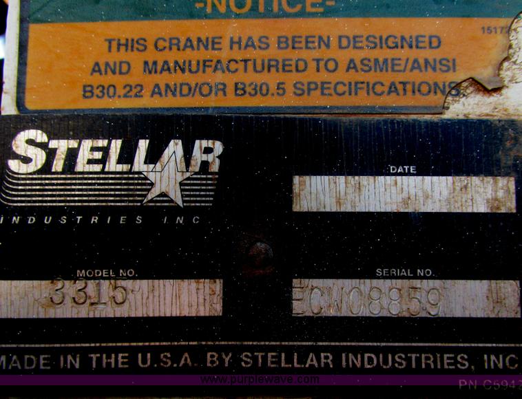 image for item J2488 2008 Ford F550 Super Duty XL utility truck with crane