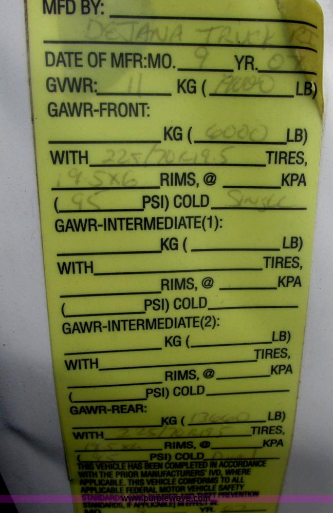 image for item J2490 2007 Ford F550 Super Duty XL service truck