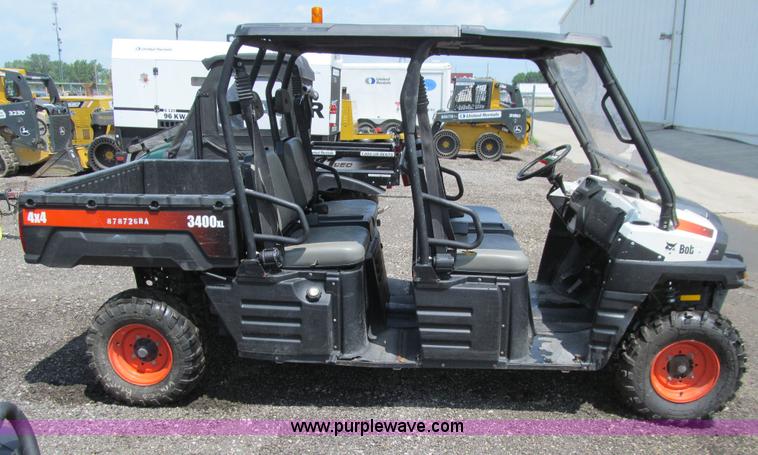 image for item J3476 2011 Bobcat 3400XL utility vehicle
