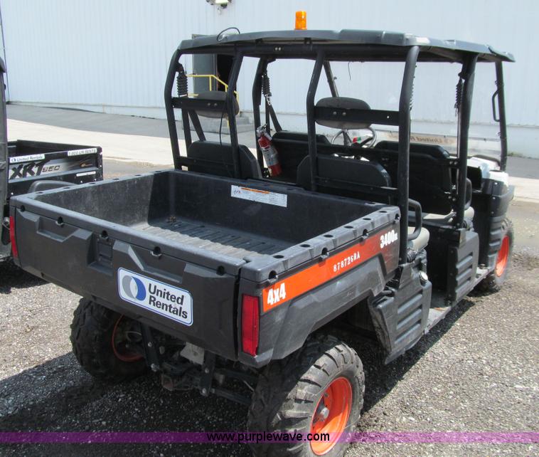 image for item J3476 2011 Bobcat 3400XL utility vehicle