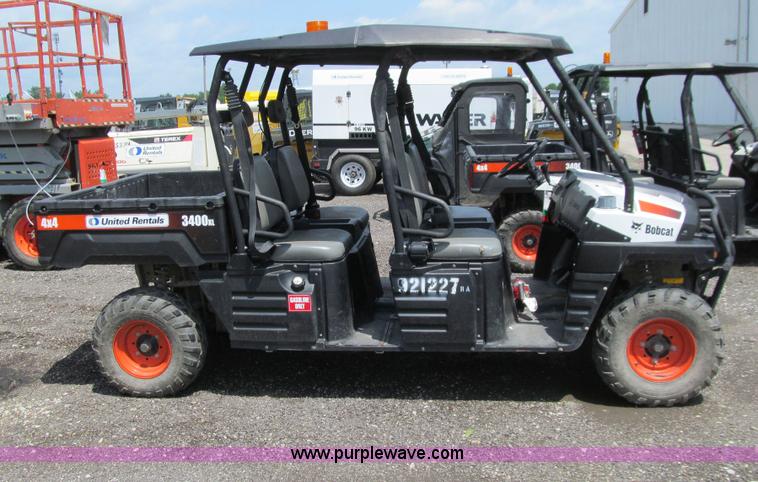 image for item J3477 2012 Bobcat 3400XL utility vehicle