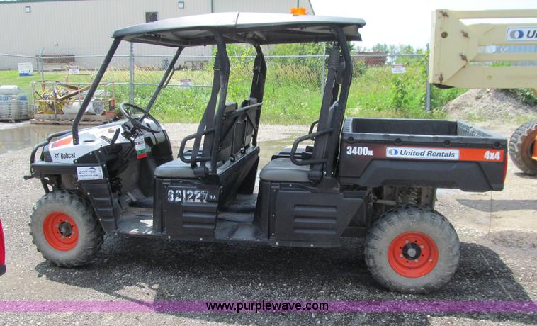 image for item J3477 2012 Bobcat 3400XL utility vehicle