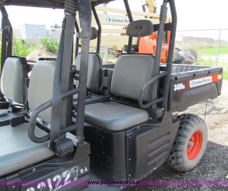 image for item J3477 2012 Bobcat 3400XL utility vehicle