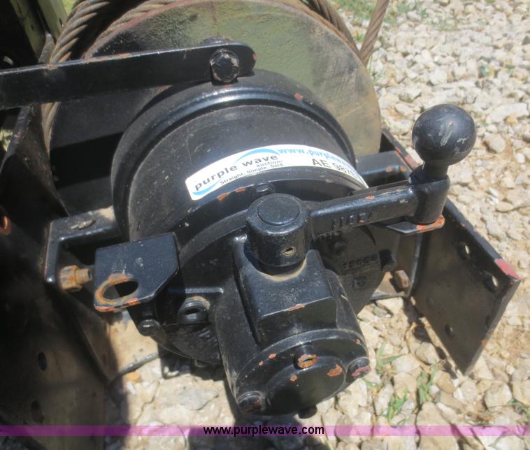 image for item AE9876 Hydraulic drive winch with Fairlead roller