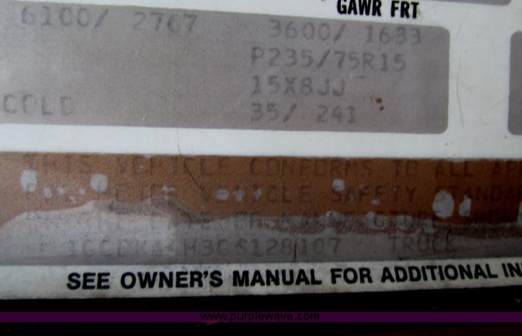 image for item AN9044 1986 Chevrolet Silverado K10 pickup truck