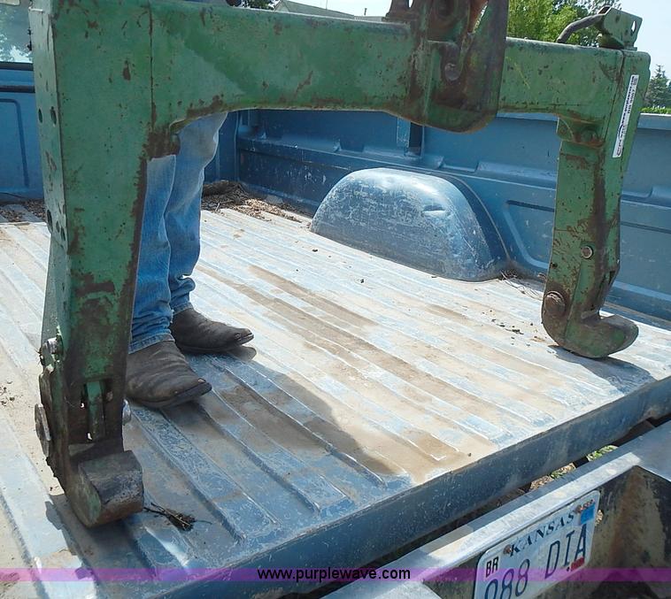 image for item BB9967 John Deere category three quick attach hitch