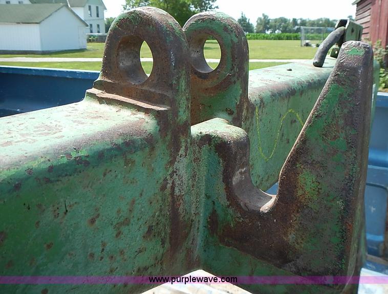 image for item BB9967 John Deere category three quick attach hitch