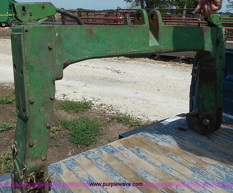 image for item BB9967 John Deere category three quick attach hitch