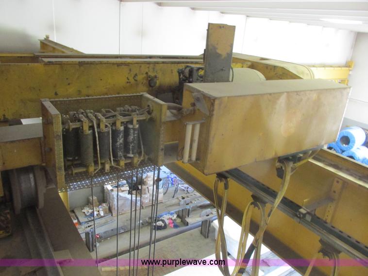 image for item E5181 Robbins & Meyer 15 ton overhead crane trolley