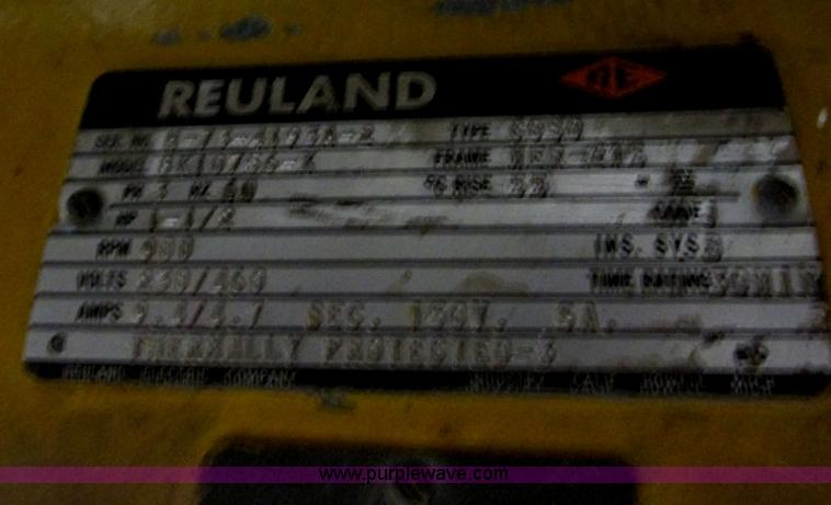 image for item E5181 Robbins & Meyer 15 ton overhead crane trolley