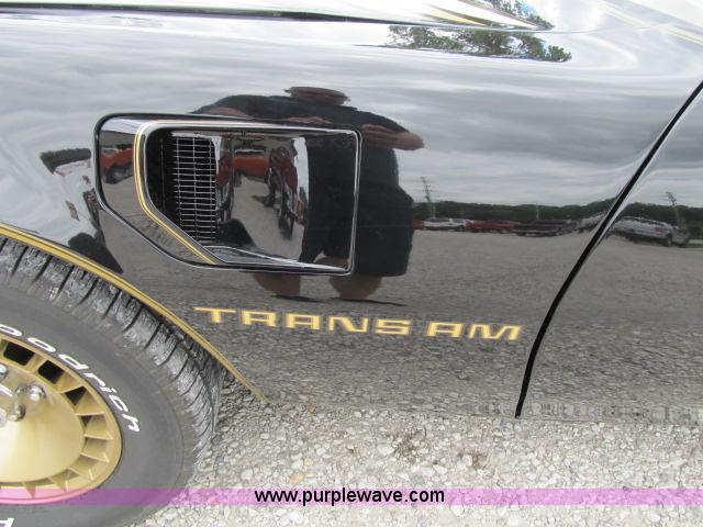 image for item F4941 1980 Pontiac Trans Am