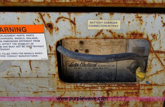 image for item F4949 1995 Skyjack 3220 electric scissor lift