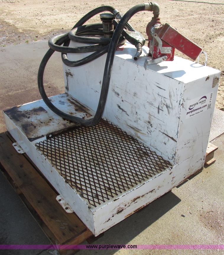 image for item F7423 Delta 78 gallon L-spahped fuel tank