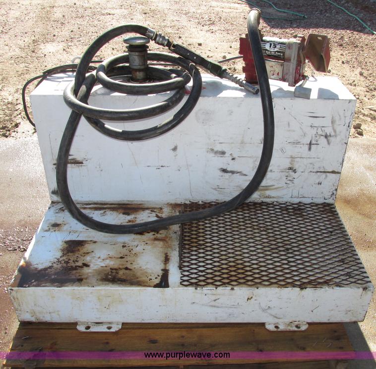 image for item F7423 Delta 78 gallon L-spahped fuel tank