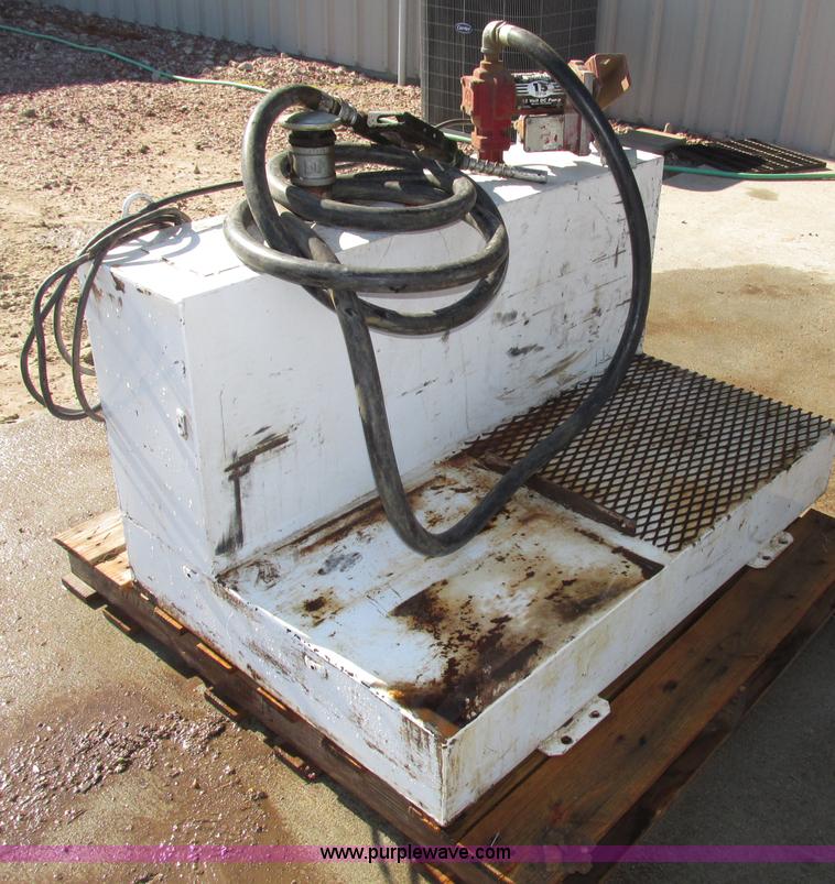 image for item F7423 Delta 78 gallon L-spahped fuel tank