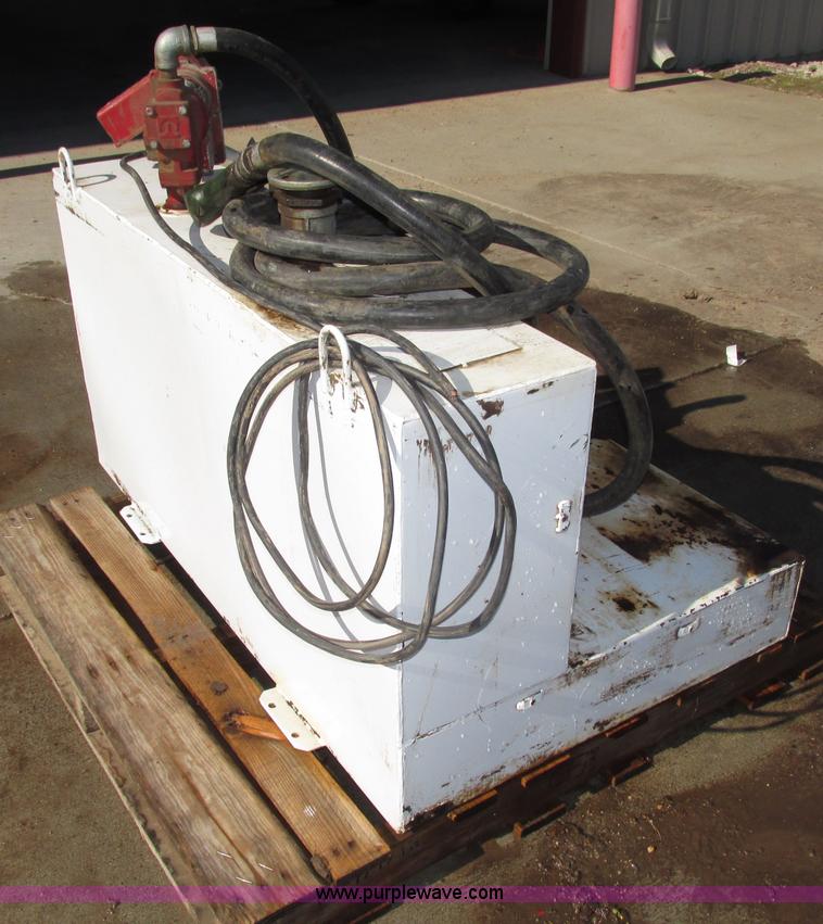 image for item F7423 Delta 78 gallon L-spahped fuel tank