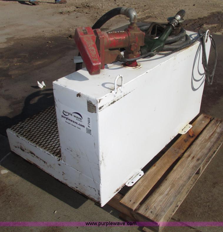 image for item F7423 Delta 78 gallon L-spahped fuel tank