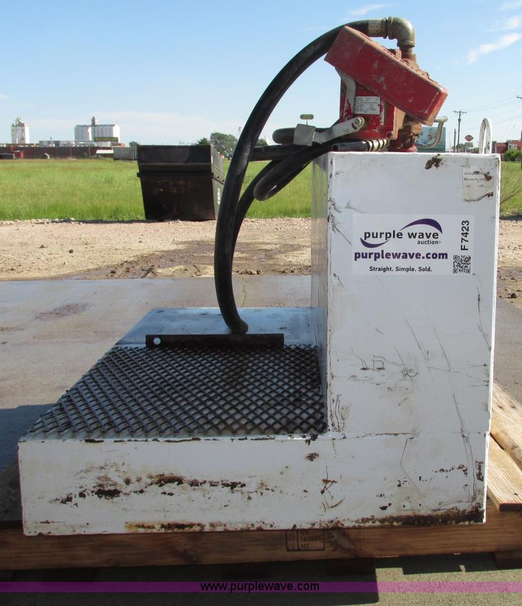 image for item F7423 Delta 78 gallon L-spahped fuel tank