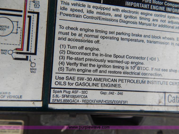 image for item H3320 1995 Ford Club Wagon van