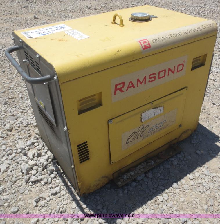 image for item H3653 Ramsond ECHC 6500 silent generator