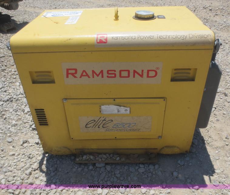 image for item H3653 Ramsond ECHC 6500 silent generator