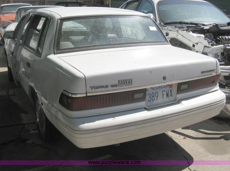 image for item H5351 1993 Mercury Topaz GS