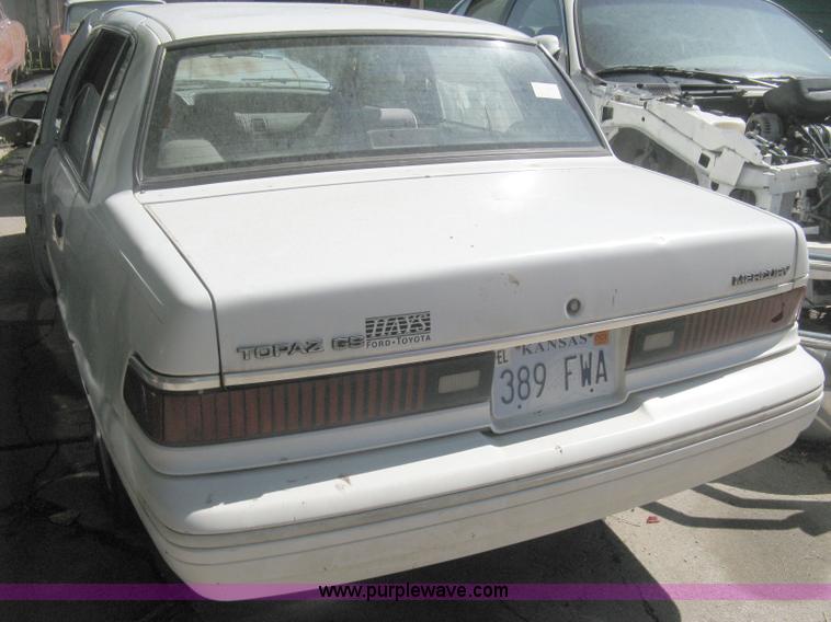 image for item H5351 1993 Mercury Topaz GS