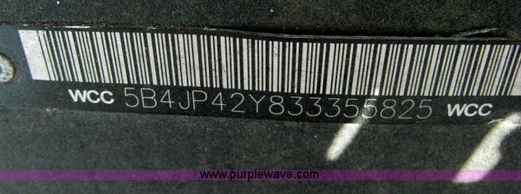 image for item H5379 2003 Workhorse P42 step van