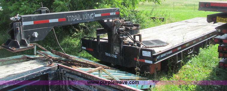 image for item H8974 1987 Trail King TK20H-2801 gooseneck trailer