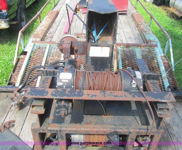 image for item H8974 1987 Trail King TK20H-2801 gooseneck trailer