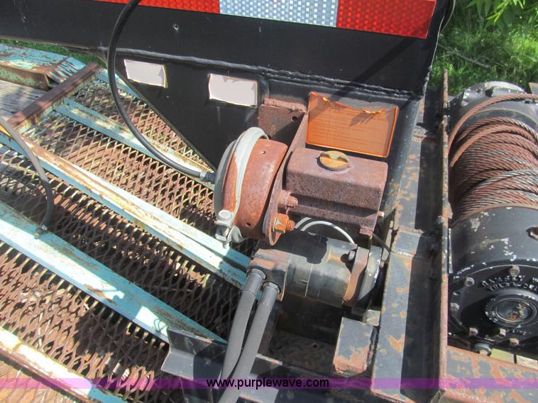 image for item H8974 1987 Trail King TK20H-2801 gooseneck trailer