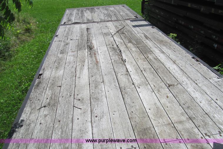 image for item H8974 1987 Trail King TK20H-2801 gooseneck trailer