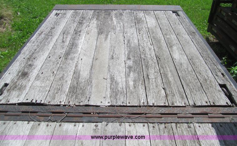 image for item H8974 1987 Trail King TK20H-2801 gooseneck trailer